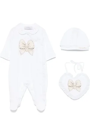 MONNALISA Trousseau de naissance à nœud imprimé