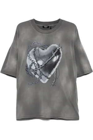 FIVE CM T-shirt ample à détail d