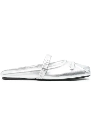 Marni Chaussons en effet métallisé