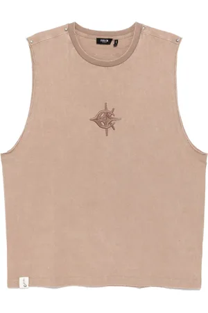 FIVE CM T-shirt à logo brodé