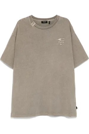 FIVE CM T-shirt à logo brodé