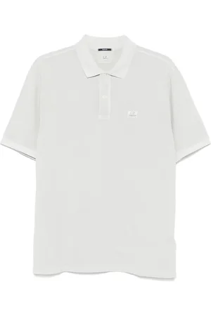 C.P. Company Polo à logo brodé