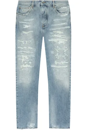 AMIRI Jean à effet usé