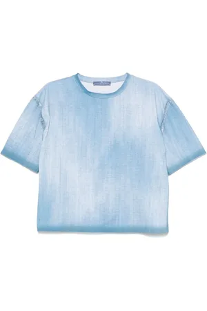 ERMANNO SCERVINO Chemise à imprimé jean