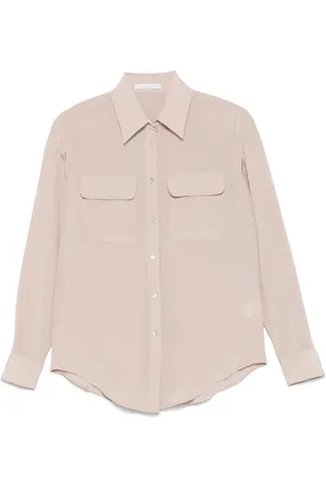 CENERE GB Chemise à boutonnière sur le devant