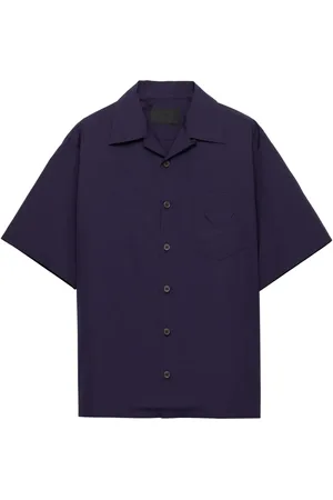 Prada Chemise de bowling à manches courtes