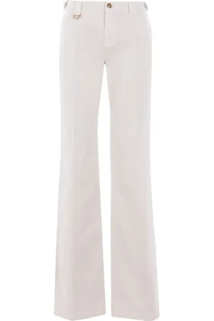 Chloé Pantalon en coton à coupe droite