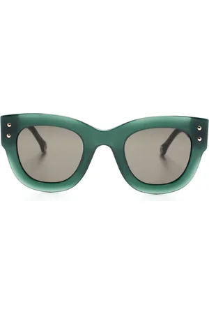 Carolina Herrera Lunettes de soleil à monture papillon