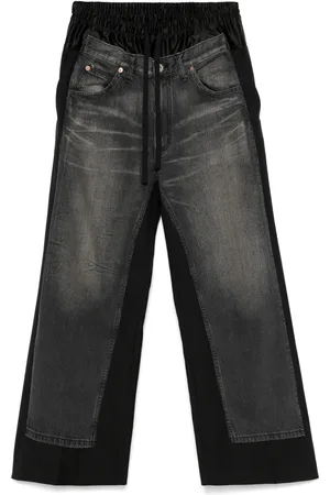 JUNYA WATANABE X Comme des Garçons pantalon à empiècements en jean