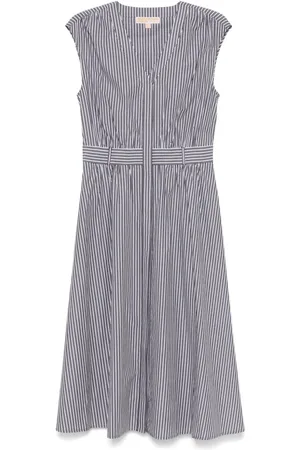 Michael Kors Robe mi-longue à rayures