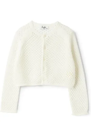 Il gufo Cardigan en maille ajouré