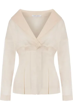 Alberta Ferretti Blouse à col châle