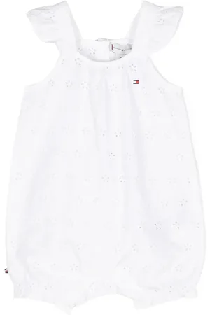 Tommy Hilfiger Short en coton à broderie anglaise