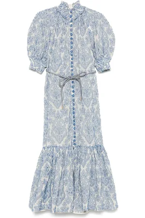 ZIMMERMANN Robe mi-longue Wylie Lantern