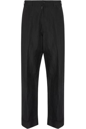 Maison Margiela Pantalon à fines rayures