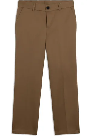 VERSACE Pantalon de tailleur à plis marqués