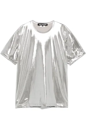 JUNYA WATANABE T-shirt à fini métallisé
