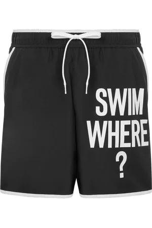 Moschino Short de bain à logo imprimé