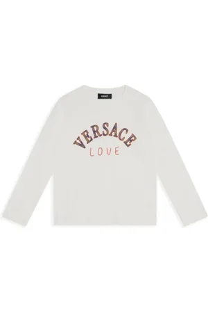 VERSACE T-shirt à logo brodé