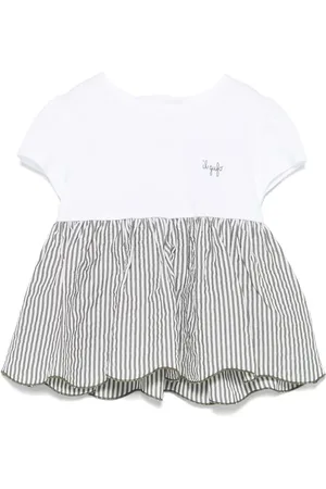Il gufo Ensemble haut-short à rayures