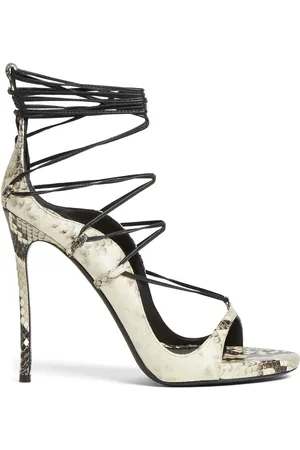 Dsquared2 Sandales à effet peau de serpent 111 mm