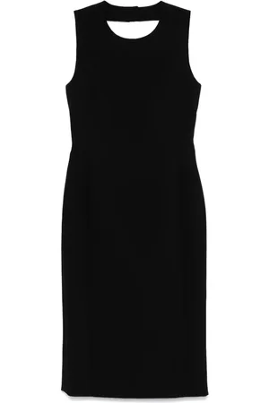 Moschino Robe mi-longue à dos ouvert