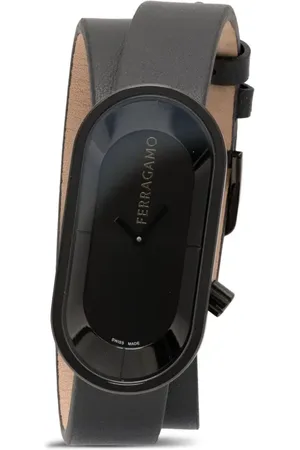 Salvatore Ferragamo Montre à design incurvé