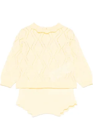 Elisabetta Franchi Ensemble haut-short en maille pointelle