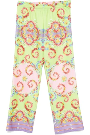 VERSACE Pantalon à fleurs