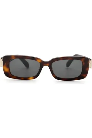 Salvatore Ferragamo Lunettes de soleil à monture rectangulaire