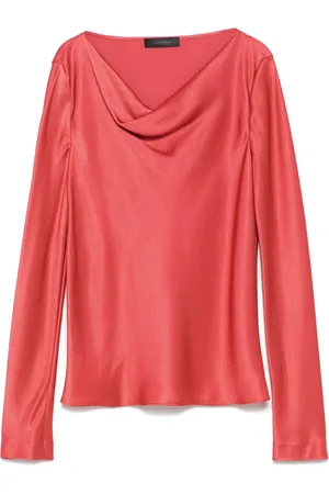 Alberta Ferretti Blouse à lien de resserrage