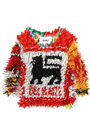 DOUBLET T-shirt à imprimé texte
