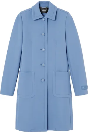 VERSACE Manteau évasé à simple boutonnage