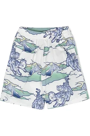 Kenzo Short à imprimé graphique