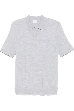 ELEVENTY Polo en maille à design nervuré