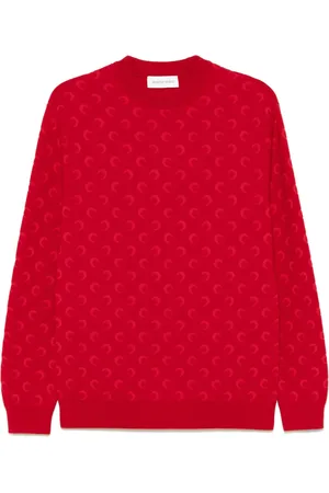 Marine Serre Pull à motif en jacquard
