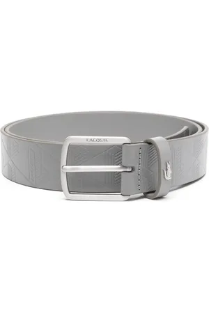 Lacoste Ceinture en cuir à logo