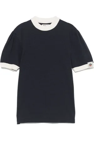 Bally T-shirt à bords contrastants
