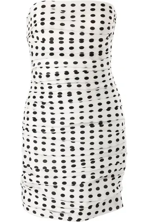 Carolina Herrera Robe courte à pois
