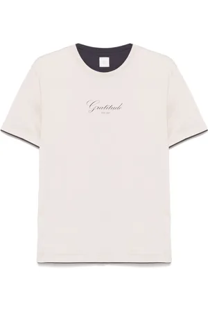 ELEVENTY T-shirt à imprimé texte