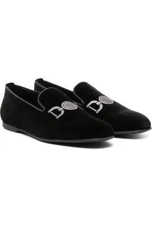 VERSACE Mocassins en velours