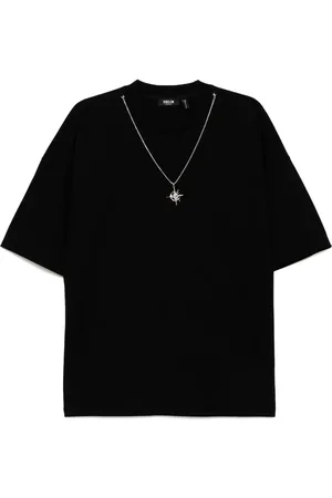 FIVE CM T-shirt à détail de chaîne