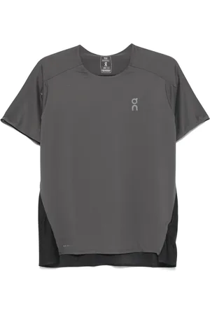 On Running T-shirt de sport à logo appliqué