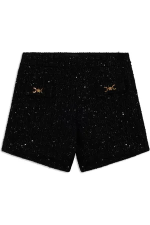 VERSACE Short en tweed à sequins