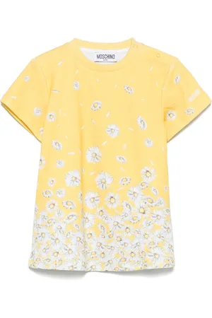 Moschino Robe en coton à fleurs