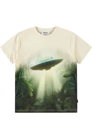 Molo T-shirt en coton biologique à imprimé graphique