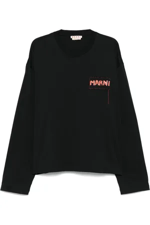 Marni T-shirt à patch logo