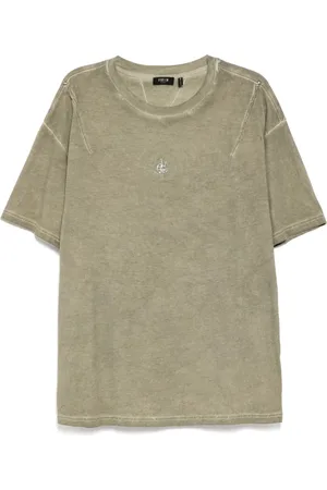 FIVE CM T-shirt à logo clouté