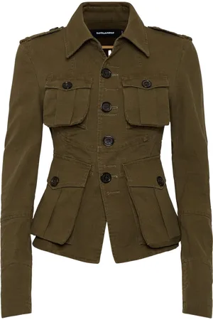 Dsquared2 Veste en coton mélangé