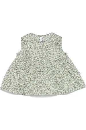 Il gufo Ensemble short-haut à fleurs